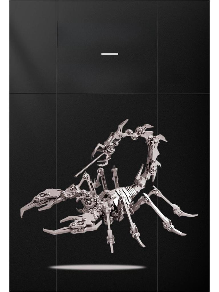 3D Металлический пазл Скорпион - Механическая сборочная игрушка для детей