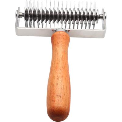 Инструмент для выпечки печенья с решетчатым верхом из нержавеющей стали, сетка для теста, сетка для хлеба, докер для теста, нож для пиццы, ролик для теста для хлеба и выпечки