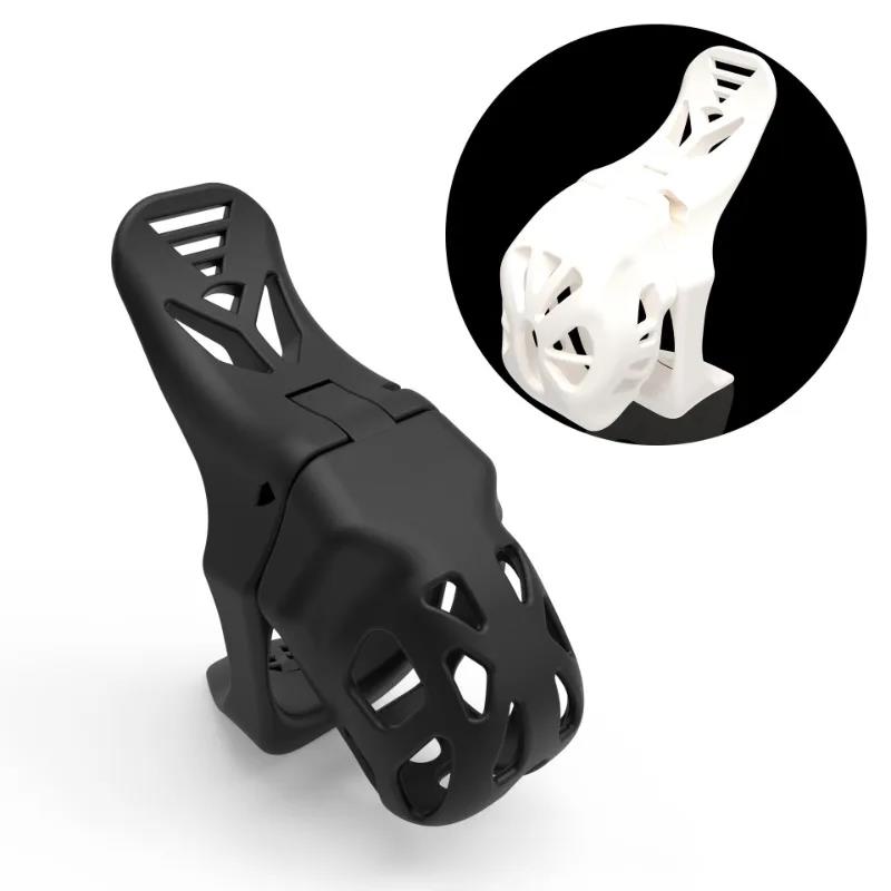 Anti Cheat Male Chastity Cage Lightweight Cock Cage Device Sex Toys for Man with Invisible LockGood product