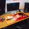 Band S-Slipknot Live at MSG Mouse Pad Large Desk Mat Keyboard Ergonomic Office Rubber PC Non-slip Anti-fray Home Custom