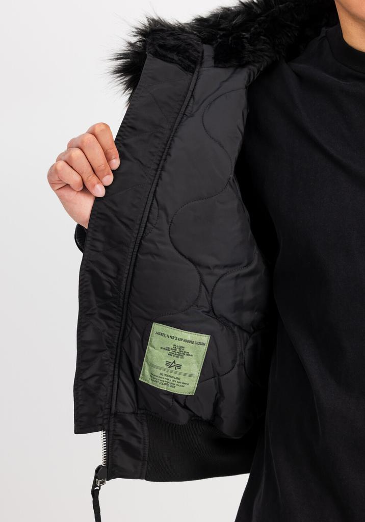 Зимняя куртка Alpha Industries 45 P Hooded Custom schwarz