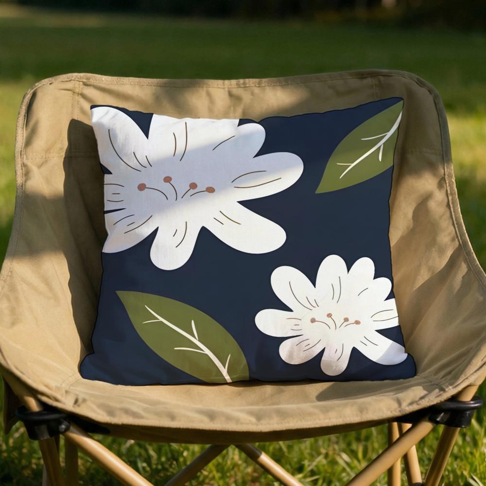 Classic Vintage Pattern Cushion Cover Soft Reversible Durable Pillow Cover MultiScene Use for Home Car Daily Comfort