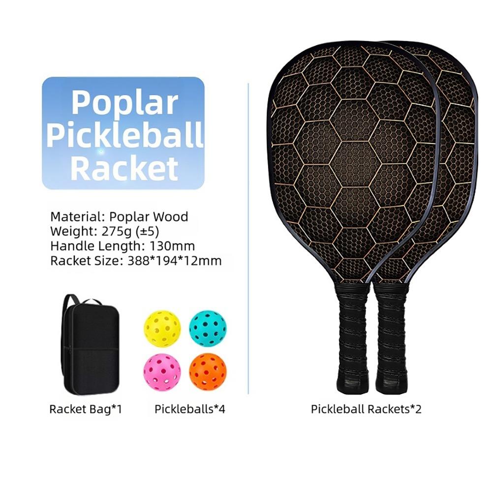 Lightweight Pickleball Paddle With Carry Bag Pickleball Racquet Training Paddle  School Club