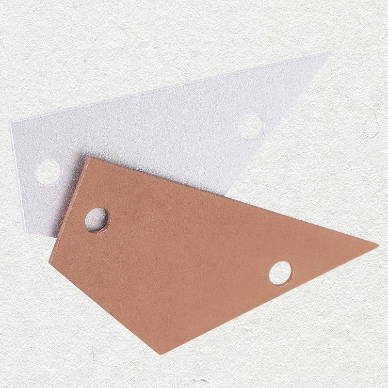 Aluminum Silver Bass Guitar Neck and Fretboard Unevenness Measuring Ruler for Electric Bass