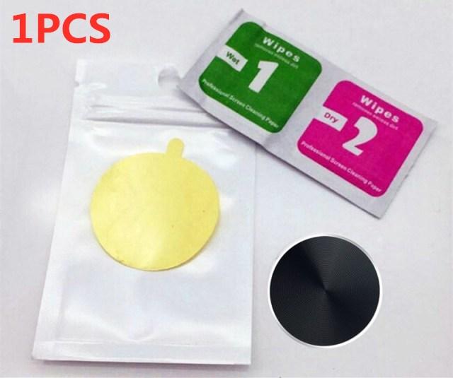 Универсальная металлическая пластина-диск для магнитного автомобильного держателя телефона, железная наклейка для немагнитного держателя мобильного телефона, автомобильная подставка-крепление