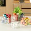 6Pcs Buffet Risers Food Display Risers Multipurpose Stackable Display Stand Cube Box Nesting Riser with Hollow Bottoms
