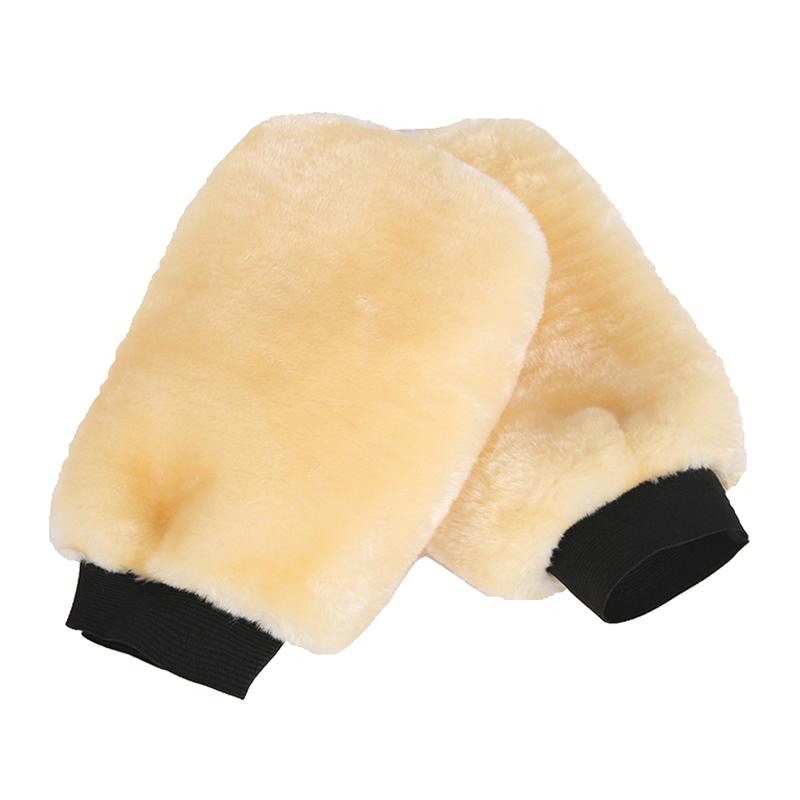 Щетка для чистки автомобиля Шерстяные мягкие перчатки для мытья автомобиля Чистящая щетка Уход за мойкой мотоцикла Автомобильный стиль автомобиля