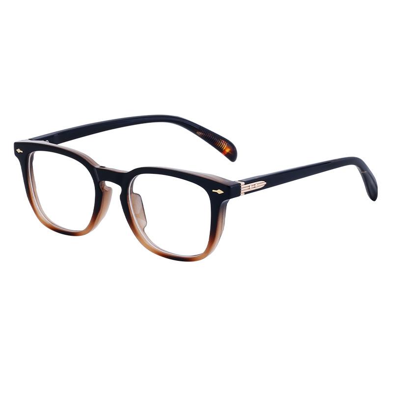 Квадратные очки мужские ремонтные оптические оправы можно сочетать с близорукостью плоские очки мужские