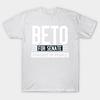 T Shirt Women Beto For Senate Powered By People Harajuku Print Kawaii Tshirt Summer Short Sleeve Female T-Shirt Top Tee
