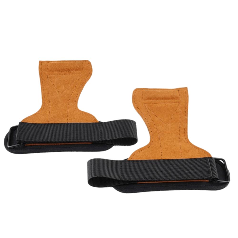 Cowhide Deadlift Booster Belt Anti-Slip Surface Gym Lifting Grip Strap Gym Fitness Workouts