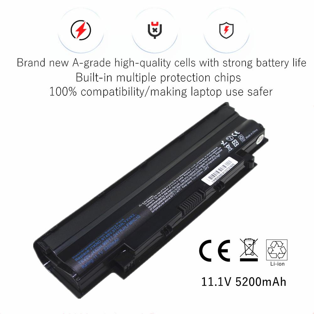 Новый аккумулятор для ноутбука Dell Inspiron N5020 N5030 N5040 N5050 N4010 N5010 N5110 N7010 N7110 Для Vostro 1450 3450 3550 3750 J1KND