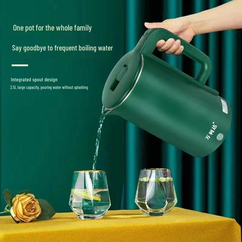 Умный электрический чайник из нержавеющей стали с функцией поддержания тепла и автоматическим отключением