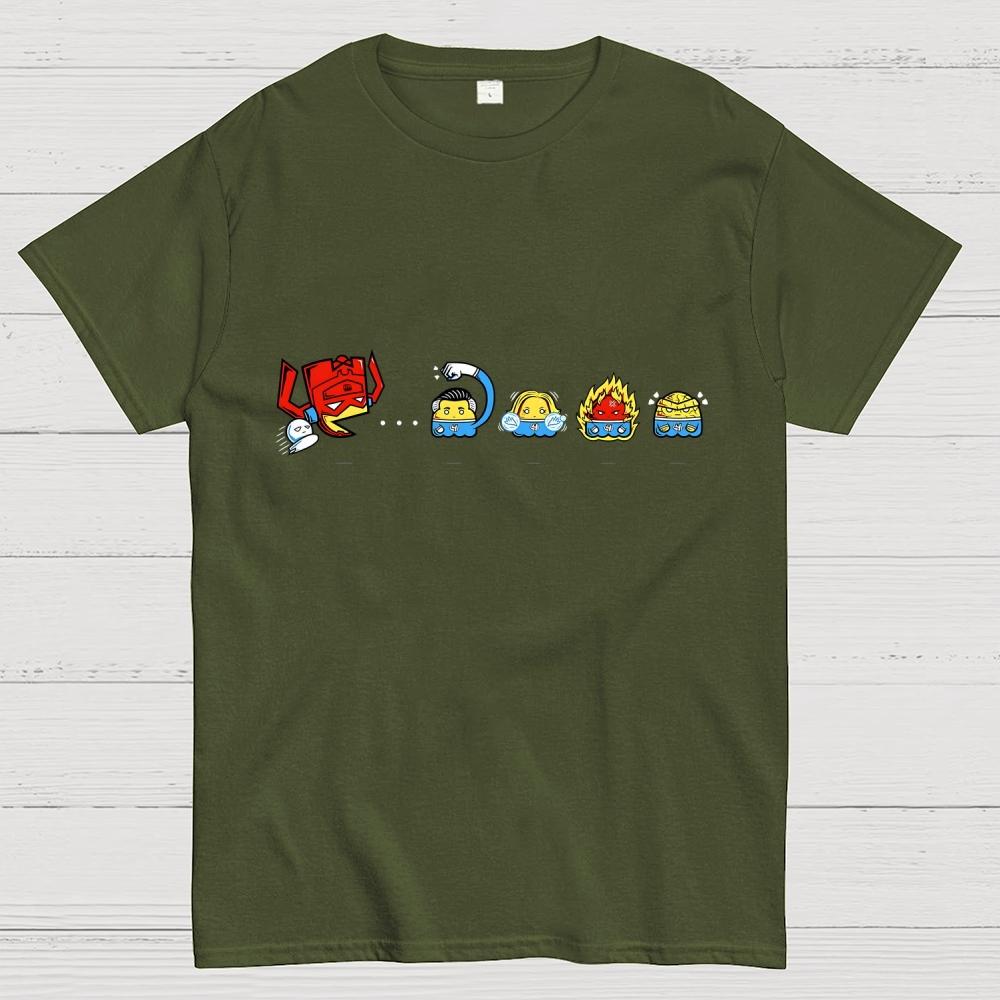 Pactastic 4 100% Cotton Summer Casual Cool Loose T-Shirt