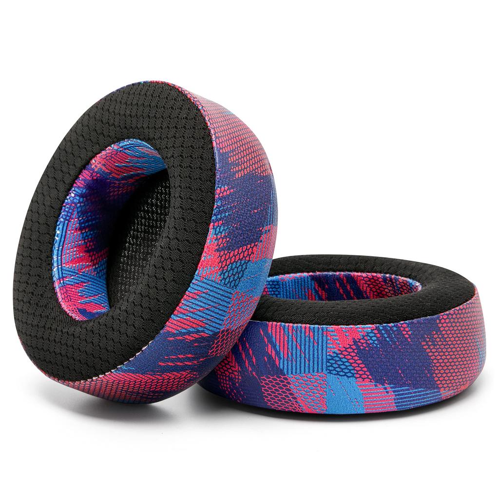 WC Freeze Virtuoso Hybrid Fabric Cooling Gel Replacement Ear Pads for Corsair Virtuoso Gaming Made by Wicked Improved and Sound Isolation Speed Racer