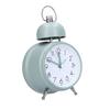 Alarm Clock Green Portable Metal Big Ringtone Simple Style Office Home Alarm Clock