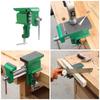 2 In 1 Bench Vise For Workbench Multi-functional Portable 360 Swivels Base Clamp On Vice/Table Vise Woodworking