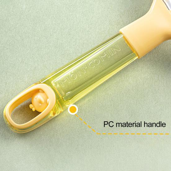 Кухонный сетчатый фильтр с пластиковой ручкой, пищевой сорт, просеиватель для муки, инструмент для детского питания, дуршлаг, ложка, многофункциональный кофе, чай, сок