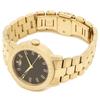 Vivienne Westwood Warwick Quartz Watch - Orb Detail Series, Model VV213BKGD, Black Gold, 34mm, Women's