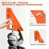 Heavy-Duty Chainsaw Holder Metal Chainsaw Hanger Premium Wall-Mounted Bracket  Lawnmower Racks