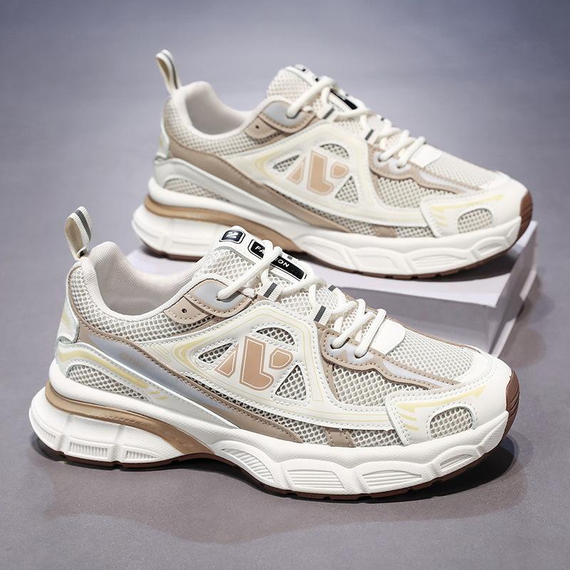 Летняя мужская обувь новая дышащая сетчатая обувь мужская спортивная обувь модная универсальная платформа повседневная для бега