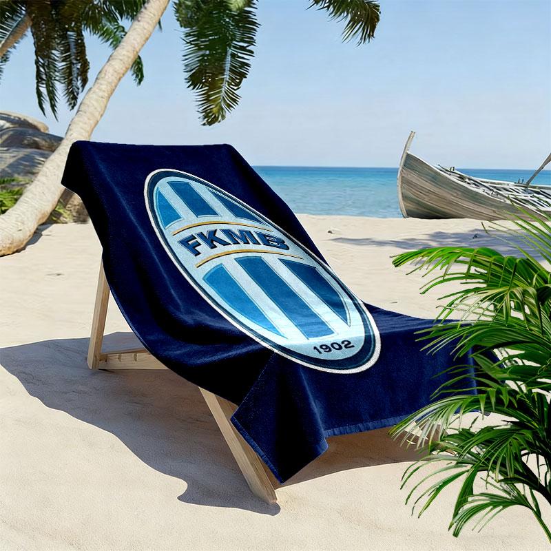 FKMB Print Beach Towel, Large Soft Quick Dry Towel for Beach Camping Swimming