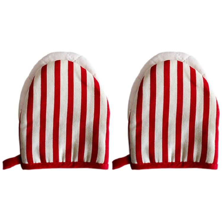 Protective Kitchen Oven Gloves with Dots Charm, Heat and Slip Resistant Oven Mitts for Cooking and Bakings