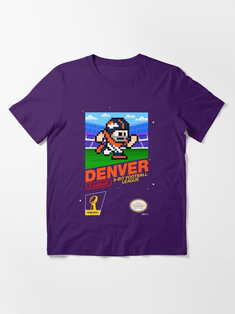 John Denver Denver Broncos (8-bit Videogames Cartridge) Essential T-Shirt