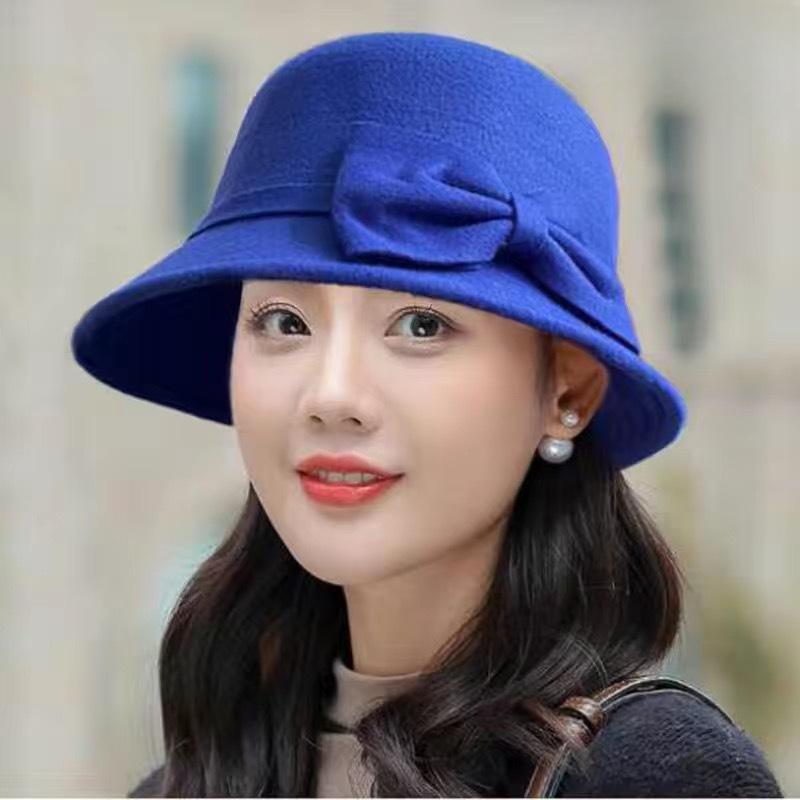 Сплошная цветная Федора, модная тонкая работа, морозостойкая модная женская винтажная элегантная шерстяная шляпа