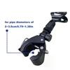 1Pcs Drum Mic Clip Holder Microphone Crab Clamp For Mic Stand & Drum Rim Adjustment 5/8 To 3/8 Thread Mic Mount Clip