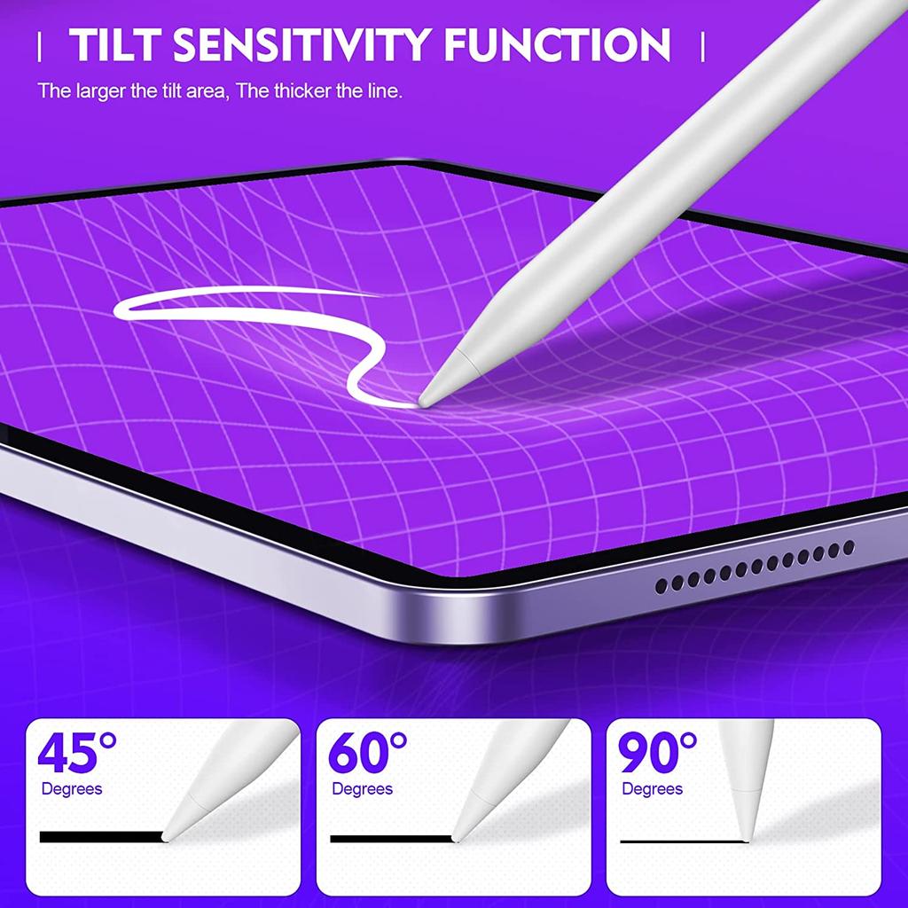 Стилусы для iPad Apple Pencil Универсальная сенсорная ручка для Xiaomi HuaWei IOS Lenovo Магнитная чувствительность к наклону Отклонение ладони