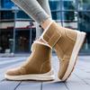 Fashion New large size women's cotton shoes fashion casual cotton boots thick soles comfortable anti-slip wear-resistant women's boots