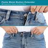 12Pcs Pants 10mm Button Extender Pant Waistband Expander Waist  Women