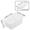 Expandable Refrigerator Plastic Storage Box With Partition Fruit Vegetable Storage Container Egg Box Kitchen Organizer