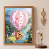 Diamond Painting Kit Classic Heart Hot Air Balloon Home Decor Craft Perfect Gift Creative Diamond Art