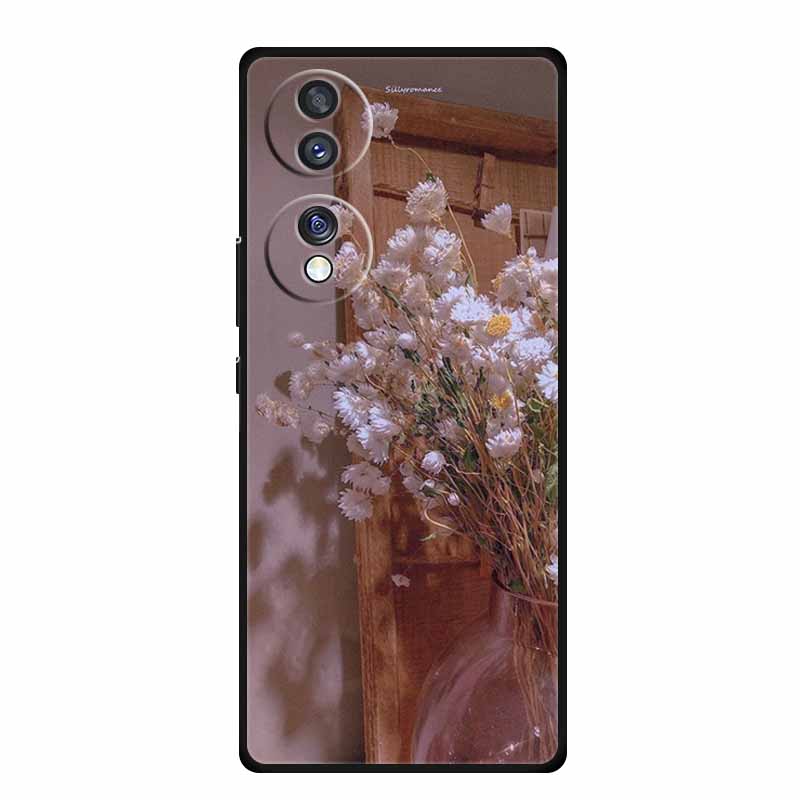 Чехол для Honor 70 Pro Plus Рождественский Мягкий Силикон ТПУ Задняя крышка телефона для Huawei Honor 70 Pro+ Honor70 Lite Мультяшная Capa Funda