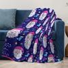 Soft Throw Blanket Cozy Flannel Fleece Warm Home Decor Bedspread Queen Size Gift Idea Holiday Christmas Pattern