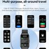 Новые умные часы с Bluetooth, функцией звонков, измерением пульса, уровня кислорода в крови и мониторингом сна, фонариком, водонепроницаемостью IP68 и голосовым помощником. Модель HW12 (для мужчин и женщин).