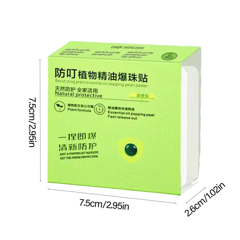 Натуральные эфирные масла, отпугивающие комаров, пластыри, безопасны для всех возрастов и чувствительной кожи, отлично подходят для кемпинга на открытом воздухе