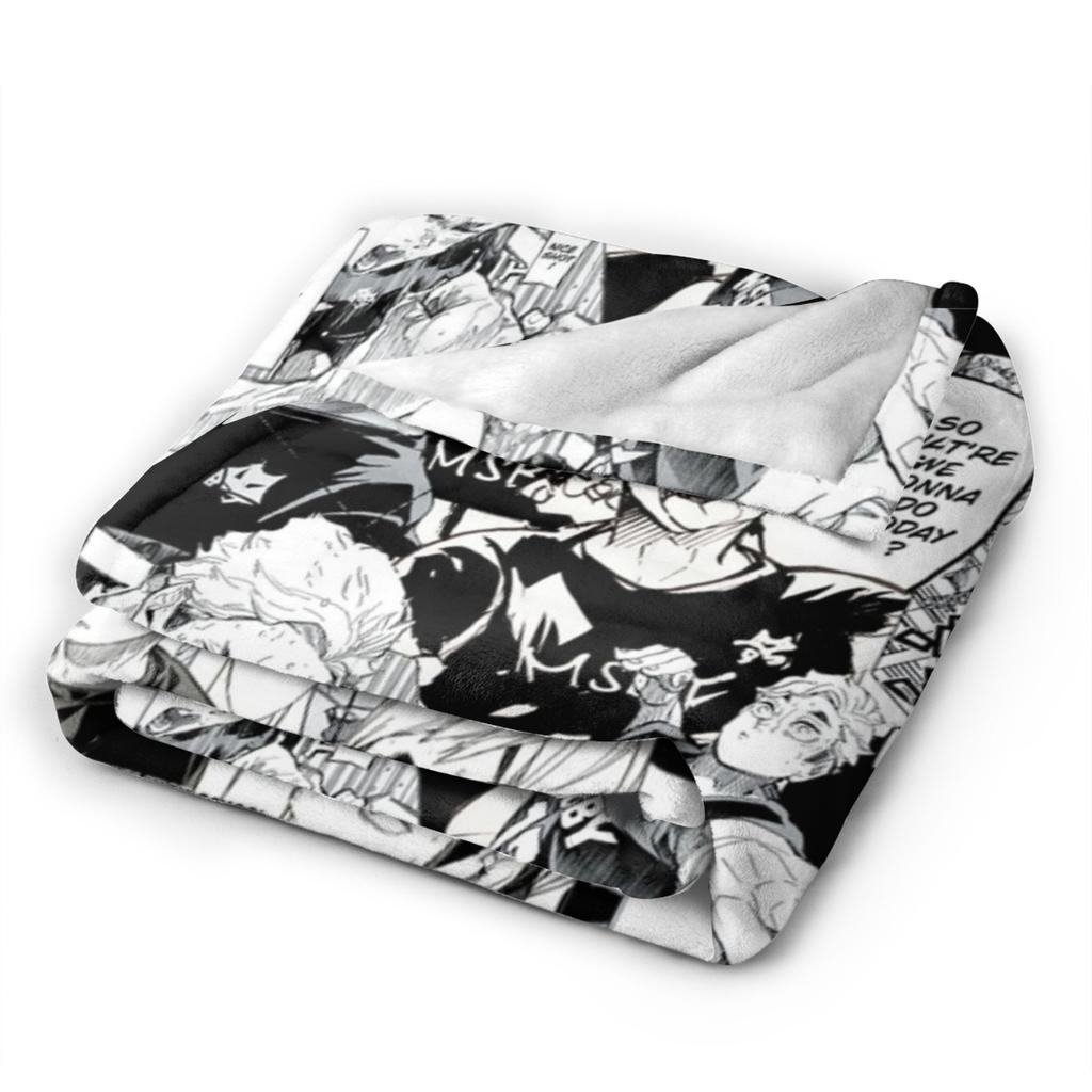Аниме Хайкью Плюшевые одеяла Мия Ацуму Манга Новинка Пледы для дивана кровати гостиной 150*125 см Одеяло,