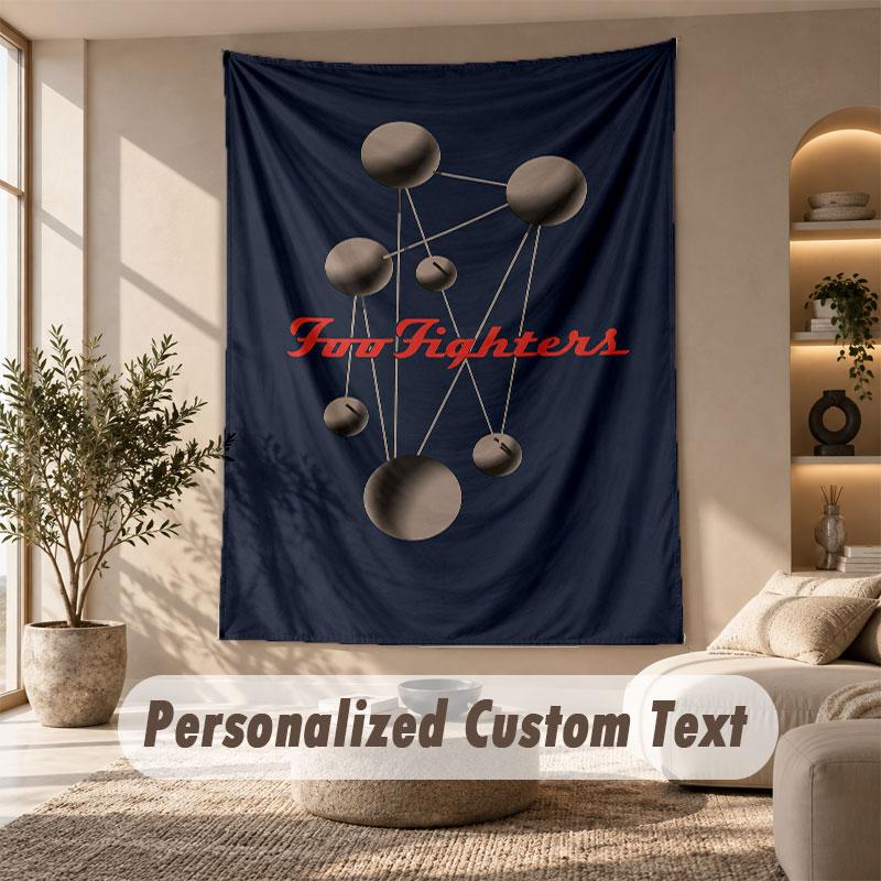 Wall Hanging Tapestry Art Cloth Bedroom Room Background DecorFoo Fighters