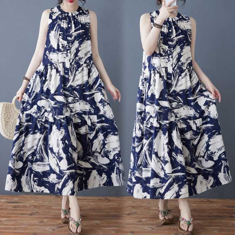 Женское летнее хлопковое платье