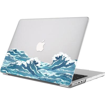 Защитный чехол - Booling - для MacBook Air 15 дюймов - Ультратонкий - Нескользящий - Волнистый узор