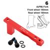 Multicolor Disc Brake Caliper Mount Adapter Bicycle Accessories  140mm 160mm 180mm 203mm