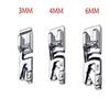 Rolled Edge Presser Foot Set 3mm 4mm 6mm Set Wide Flat Seam Zigzag Rolled Edge Presser Foot Accessories