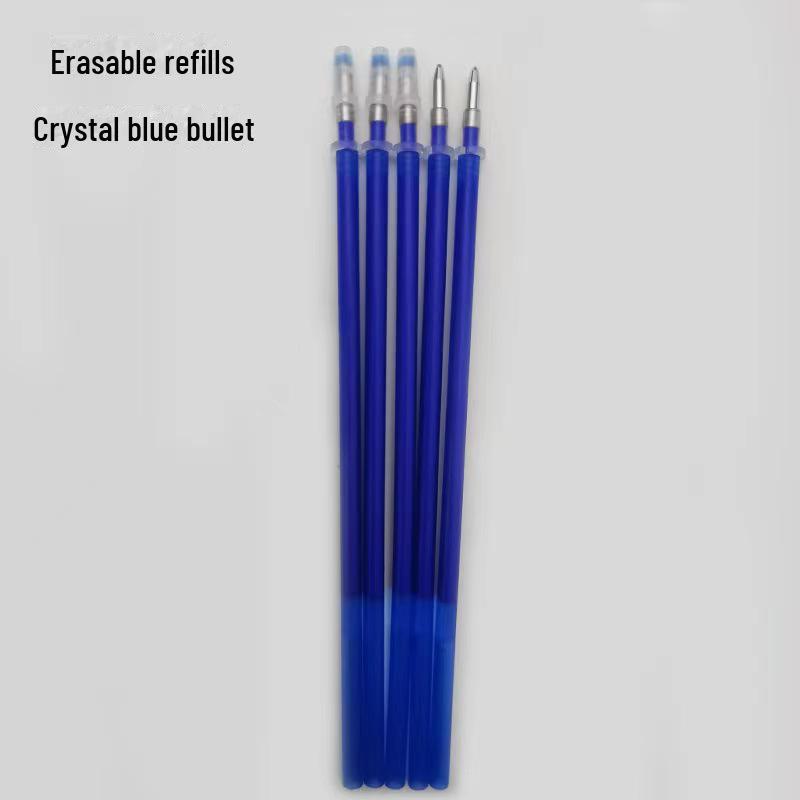 Стержень для термостираемой ручки Crystal Blue, пулевидный наконечник, 0,5 мм, совместим с ластиком Magic Eraser