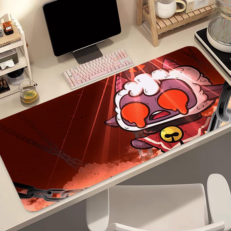 Mouse Pad Gamer Computer PC Kawaii Mousepad Gaming Accessories Keyboard Pad Game Ccult of the Llamb Extended Desktop Mouse Mat