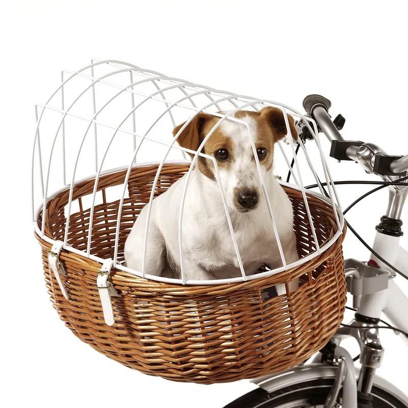 Aumüller Dog Basket For Handlebars With Protective Grille Maxi 70X46X40Cm Up To 8Kg