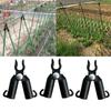 10pcs Fixed Socket Plant Support Rod Adjustable Gardening Pillar Connector New A-type Grip Clip