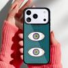 Сумасшедший чехол для телефона с узором из глазных яблок для iPhone 17 16 15 14 13 Pro Max Задняя крышка для 12 11 Pro Coque