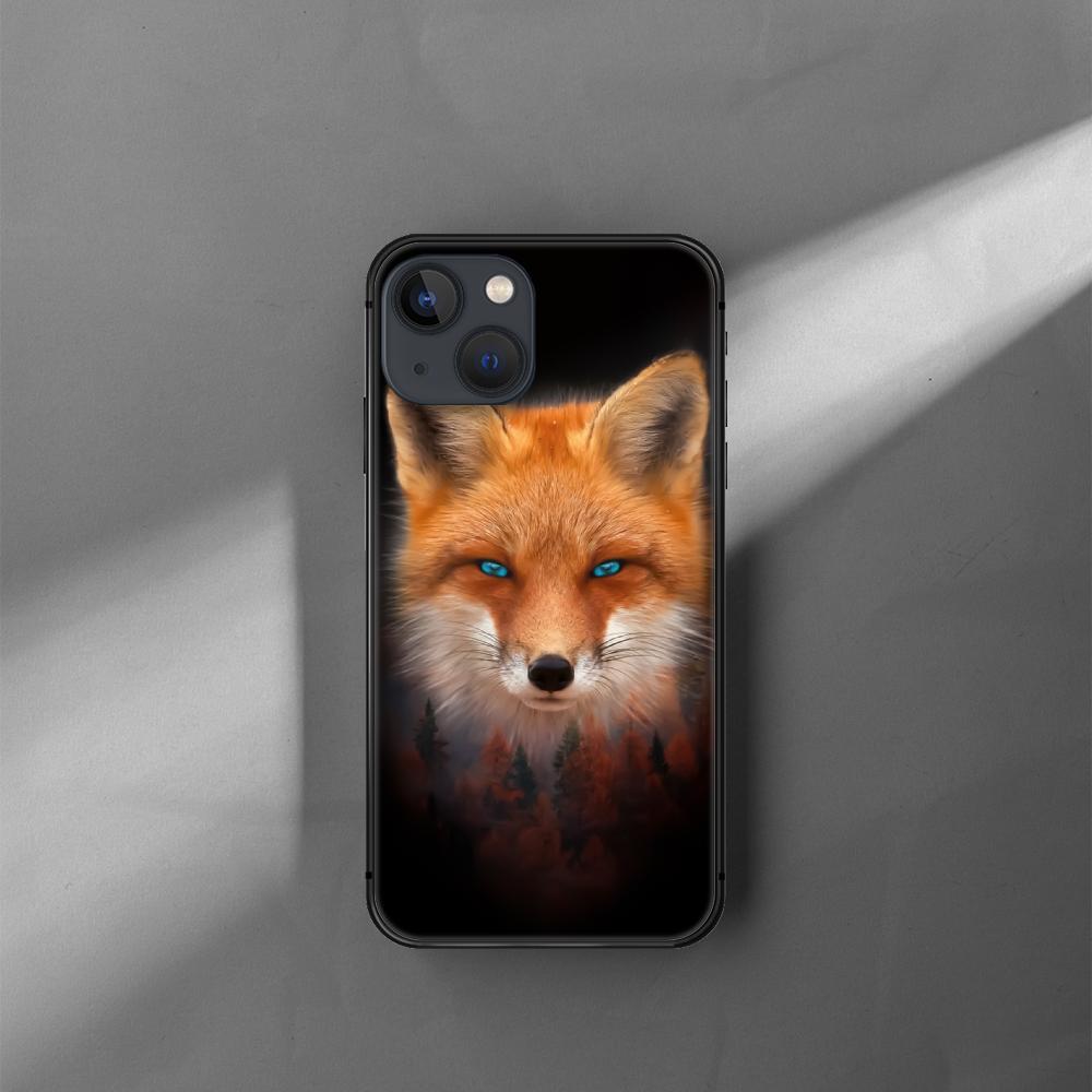 Чехол для телефона с милым животным лисы для iPhone Samsung Galaxy Redmi Xiaomi Oppo OnePlus Note SA 7 8 9 10 11 12 13 14 20 21 22 23 53 54 Pro Max Plus Ultra